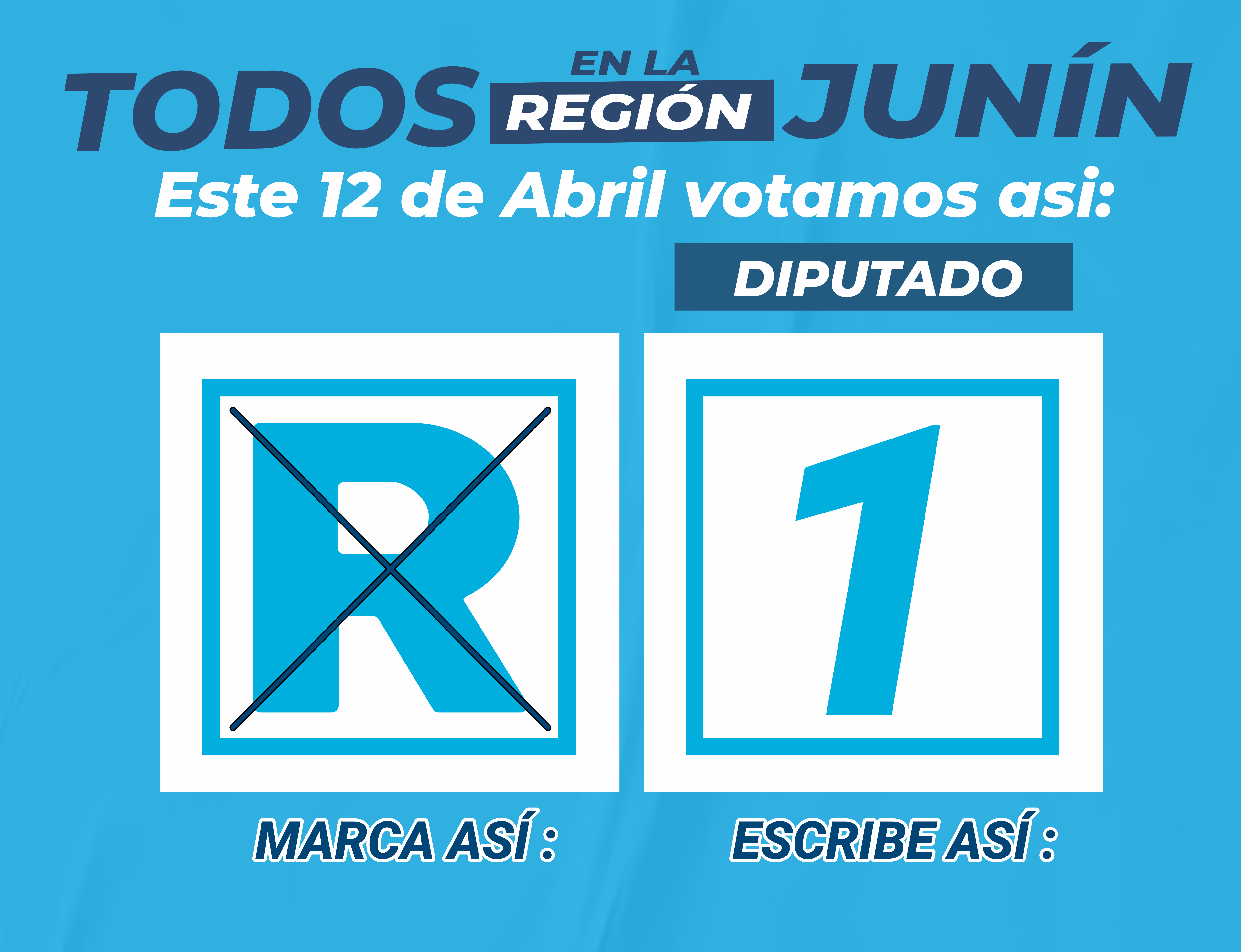 Guía: cómo votar por Renovación Popular y el número 1